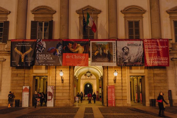 Milano, Palazzo Reale, "Emilio Vedova", 6 dicembre 2019 - 9 febbraio 2020. ph ftfoto (IG e FB: FtFoto)